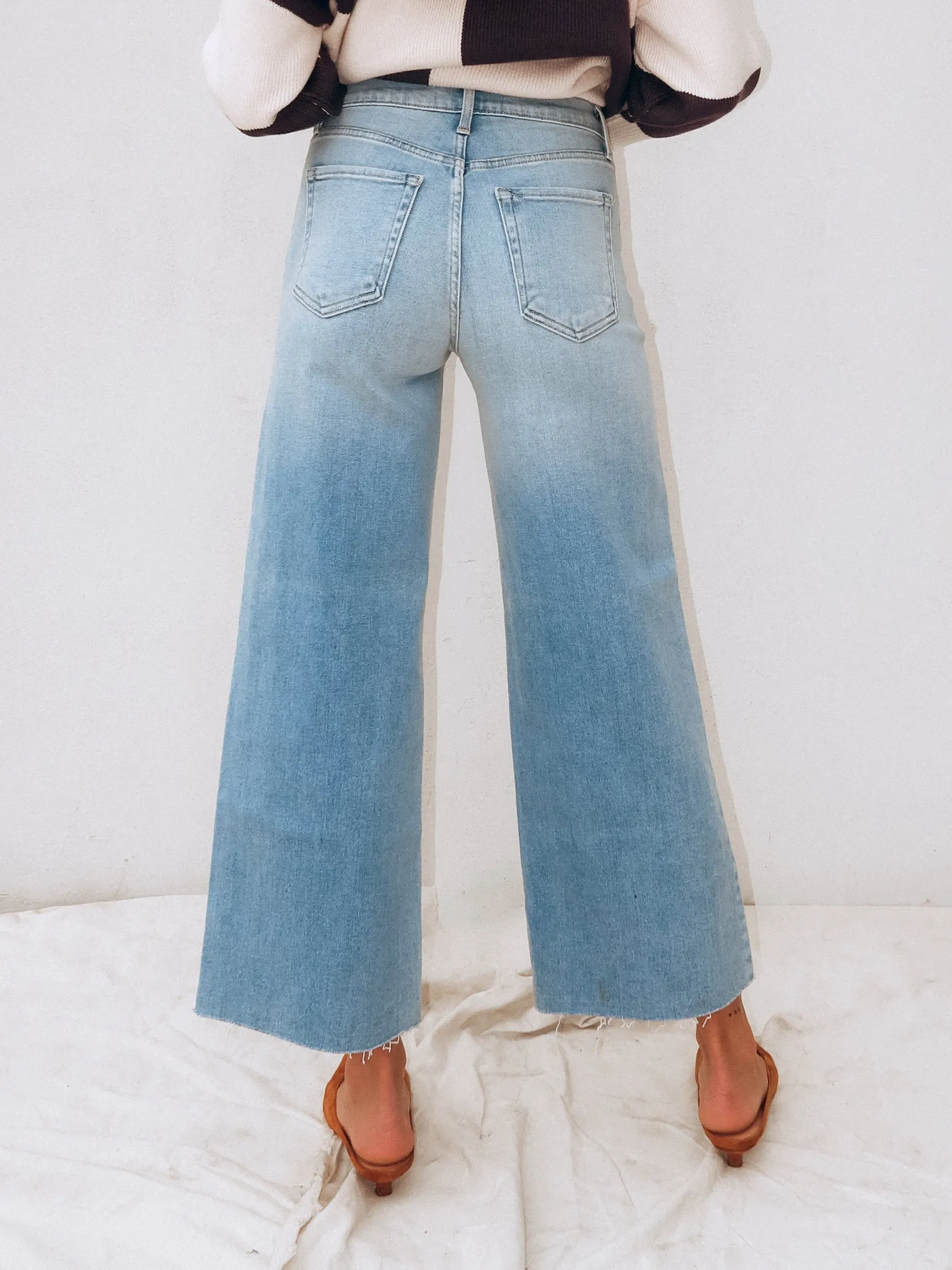 High Road Wide Leg Denim Jeans