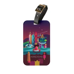 Hong Kong Luggage Tag