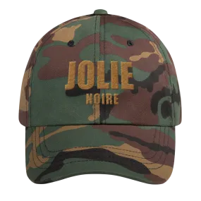 NOIRE x JOLIE NOIRE Dad Hat- Camo/Gold