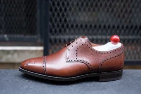 Ponderay - MTO - Mid Brown Grain - TMG Last - Single Country Rubber Sole