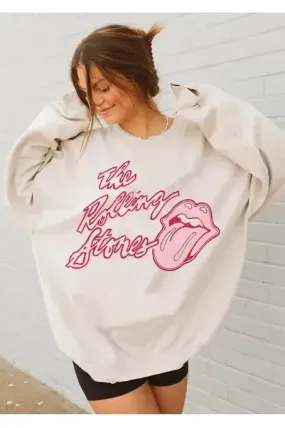 Rolling Stones Malibu Puff Sweatshirti